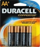 Duracell AA bat Alkaline 4 Basic -  1
